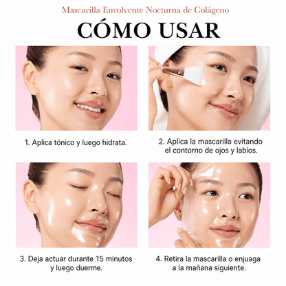 Mascarilla de Colágeno Nocturna + Cepillo